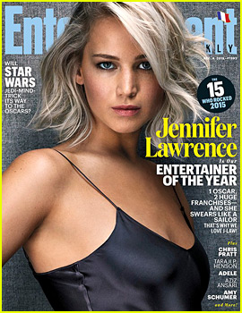 Jennifer Lawrence Named Entertainment Weekly's Entertainer of 2015!