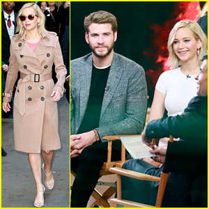 Jennifer Lawrence & 'Mockingjay' Cast Appear on 'GMA' - Watch Now!