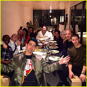 Nick Jonas Celebrates Thanksgiving with Big Bro Joe in Airbnb Rental