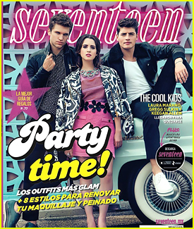 Laura Marano, Keegan Allen & Gregg Sulkin Cover 'Seventeen Mexico' December 2015!