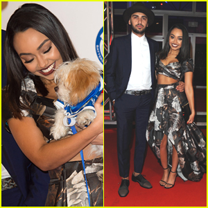 Leigh-Anne Pinnock Makes It A Date Night With Jordan Kiffin at Coats & Collars Ball 2015