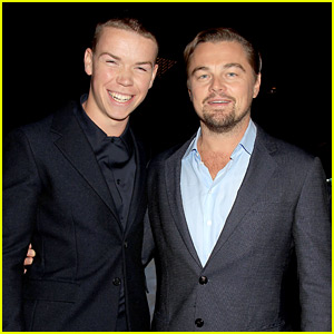 Will Poulter Screens 'The Revenant' with Co-star Leonardo DiCaprio!