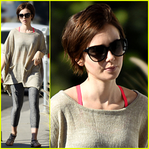 Lily Collins Proves That Her Pie Game is Strong