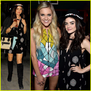 Lucy Hale Checks Out Kelsea Ballerini in Concert!
