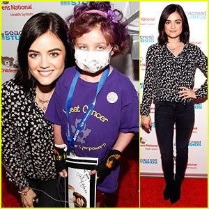 Lucy Hale Supports Seacrest Studios Grand Opening in D.C.!