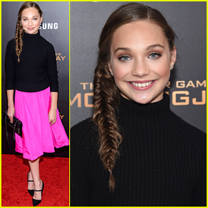 Maddie Ziegler Hits Up 'Mockingjay Part 2' Premiere in NYC