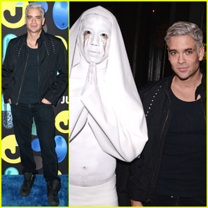 Mark Salling Sure Looked Familiar to Us at the Just Jared Halloween Party!