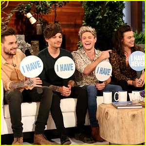 One Direction Plays 'Never Have I Ever' with Ellen DeGeneres - Watch Now!