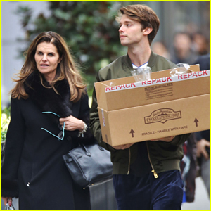 Patrick Schwarzenegger Spends Time With Mom Maria Shriver After 'Midnight Sun' Wraps