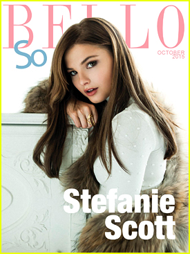 Stefanie Scott Goes Back In Time For 'Bello's October Issue - See The Fashion Feature Here!