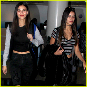 Victoria Justice Heads Out Of Town After Wrapping First Episode of 'Cooper Barrett'