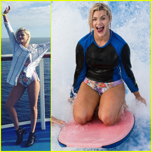 Witney Carson Takes a Break From 'DWTS' Rehearsals & Hits the High Seas!