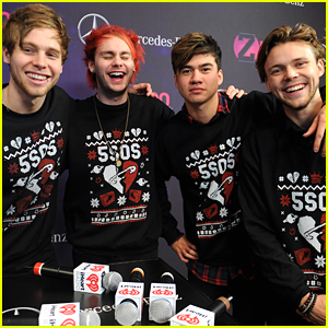 5 Seconds of Summer Wear Christmas Sweaters For Z100's Jingle Ball 2015