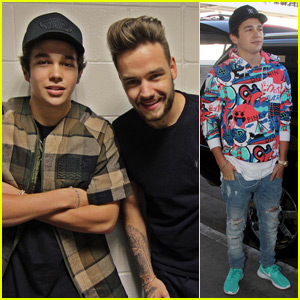 Austin Mahone Hangs Out With Liam Payne!