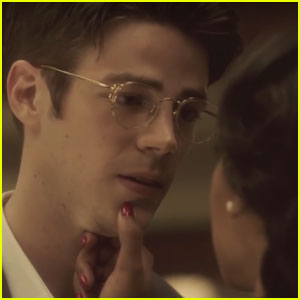 Earth Two Barry & Iris Get Cozy in New Promo for 'The Flash' - Watch Now!