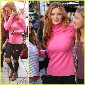 Bella Thorne Hits The Grove After Holiday Getaway with Gregg Sulkin