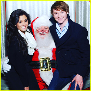Calum Worthy Shares Cutest Holiday Pic Ever With Girlfriend Celesta DeAstis