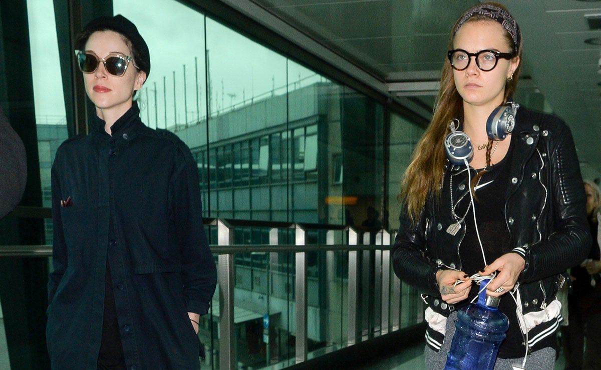Cara Delevingne Spends Time with Girlfriend St. Vincent