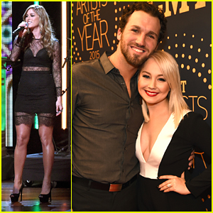 Cassadee Pope & RaeLynn Honor Blake Shelton at CMT Artists Of The Year 2015