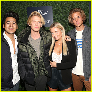 Alli Simpson Joins Brother Cody For Hollister's Holiday Carnival with Coast House