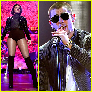 Demi Lovato & Nick Jonas Bring The 'Future Now' Tour To Jingle Ball 2015 in Oakland