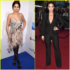 Demi Lovato & Selena Gomez Stun At Billboard's Women in Music 2015