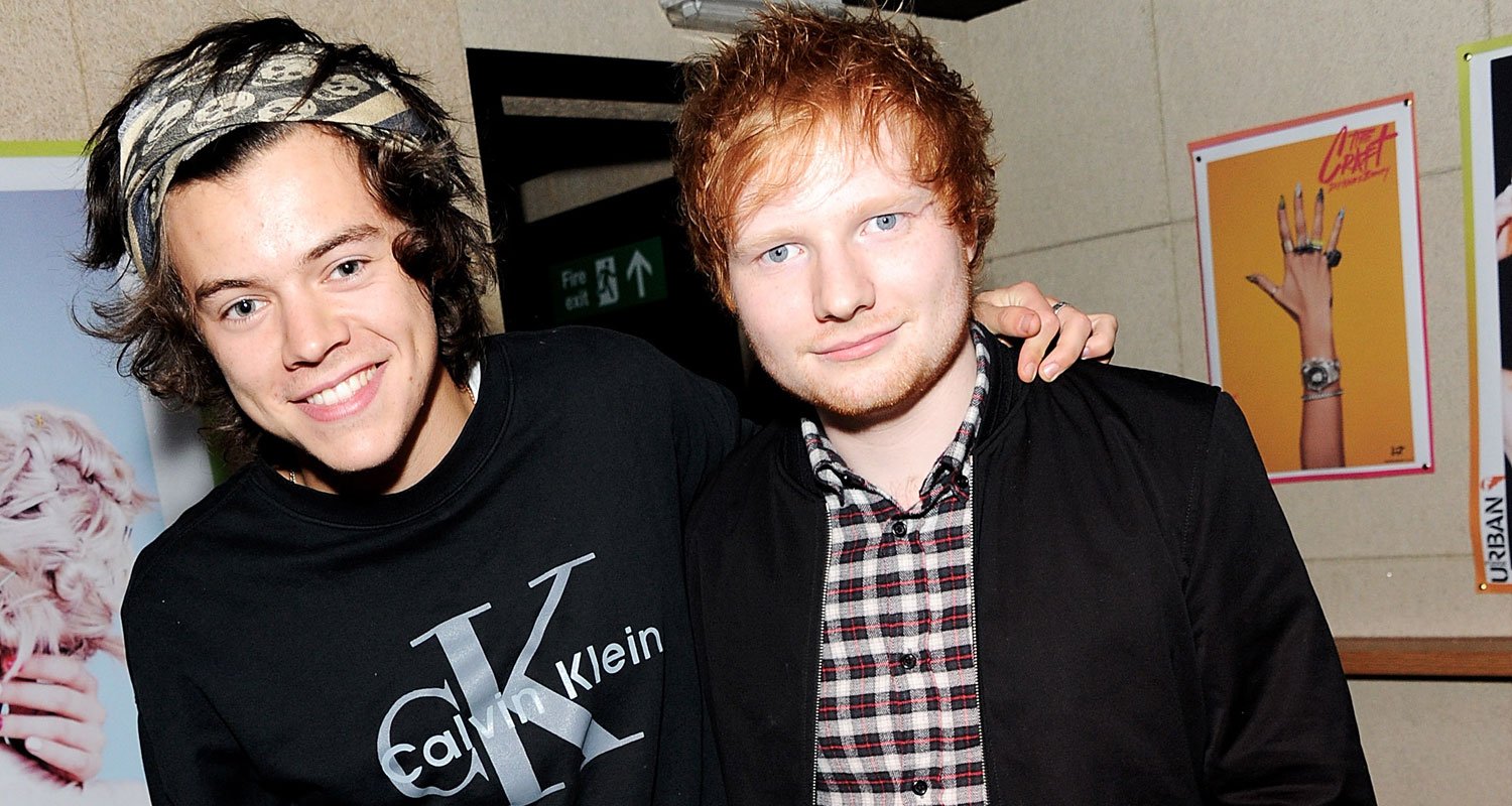 Harry Styles Reveals His Favorite Ed Sheeran Song! | Ed Sheeran, Harry ...