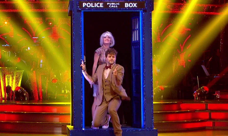 Jay McGuiness Becomes Doctor Who For ‘Strictly Come Dancing’ Semi-Finals – Watch Now!