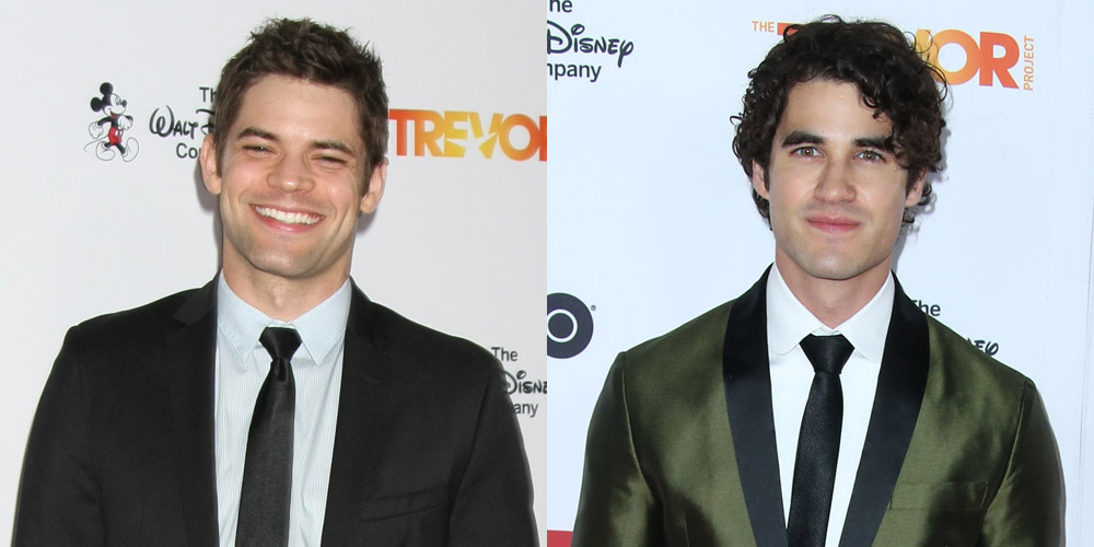 Supergirl’s Jeremy Jordan & Glee’s Darren Criss Step Out for TrevorLIVE!