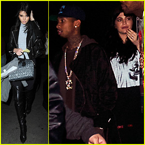 Kendall & Kylie Jenner Have a Night Out Before Christmas!