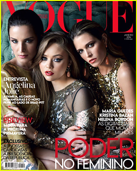 Kristina Bazan Shares First 'Vogue' Cover On Instagram - See It Here!