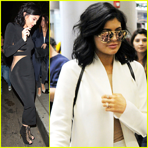 Kylie Jenner Arrives To Miami For Art Basel