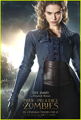 Lily James & Suki Waterhouse Get Character Posters For 'Pride and Prejudice and Zombies'