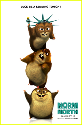 See A New Exclusive 'Norm of The North' Poster - The Lemmings of Liberty!