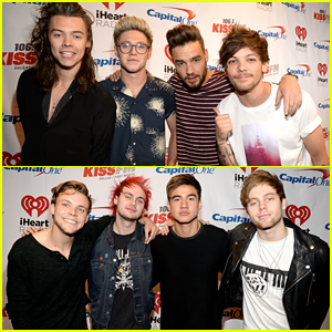 One Direction & 5 Seconds of Summer Get The Party Started At Jingle Ball Dallas 2015