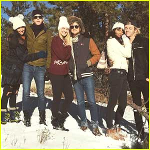 Ross Lynch Spends Christmas With Courtney Eaton in Colorado