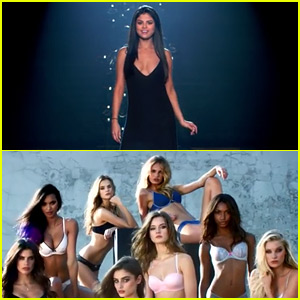 Selena Gomez Lip Syncs 'Hands to Myself' with the VS Angels - Watch Now!