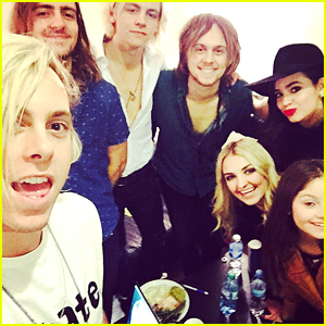 Sofia Carson Reunites With Ross Lynch & R5 In Argentina - See the Pics!