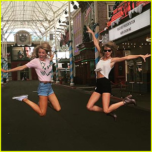 Taylor Swift & Blake Lively Jump for Joy in Australia!
