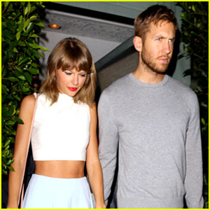 Taylor Swift Rings in 26th Birthday at Christmas Party with Calvin Harris!