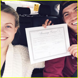 Witney Carson Just Got Her Marriage License!