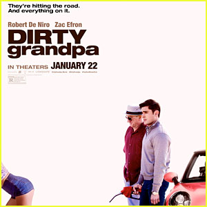 Zac Efron Hits the Road in 'Dirty Grandpa' Teaser Poster