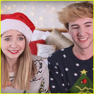 YouTube Stars Zoella & Mark Ferris Take the Ultimate Christmas Quiz - Watch Now!