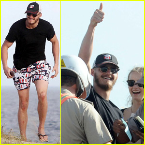Alexander Ludwig Breaks the Law During Uruguay Vacation