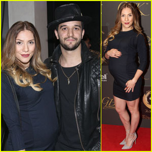 Allison Holker Shows Off Growing Baby Bump During Golden Globes Weekend 2016