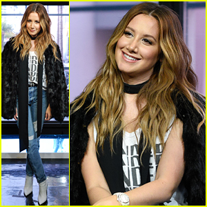 Ashley Tisdale Promotes New Signorelli Collection Before 'HSM' 10 Year Anniversary Special