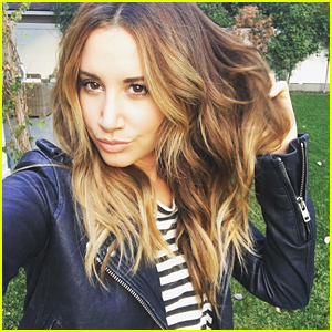 Ashley Tisdale Debuts New Hair Color For 2016
