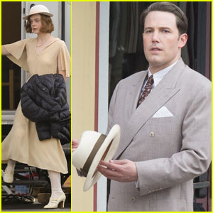 Elle Fanning Goes 20s for 'Live By Night' Filming With Ben Affleck