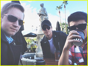 Bradley Steven Perry Reunites With Jason Dolley & Shane Harper For 'Friday Chill'