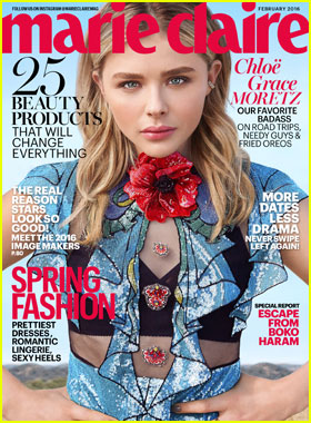 Chloe Moretz Tells 'Marie Claire' That Her Parents' Divorce Toughened Her Up